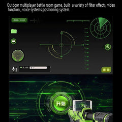 XiiZone AR-587 Pistola de paintball con agua de cristal suave multicolor Pistola de juego de disparos AR con Bluetooth