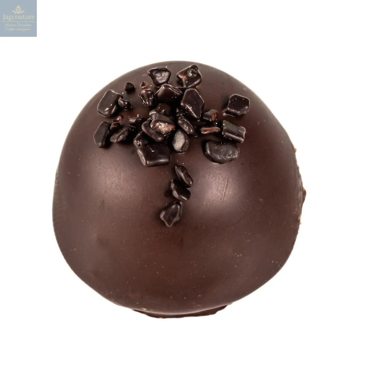 Dark champagne truffle - Marc de Champagne flavoured ganache in dark chocolate 12g