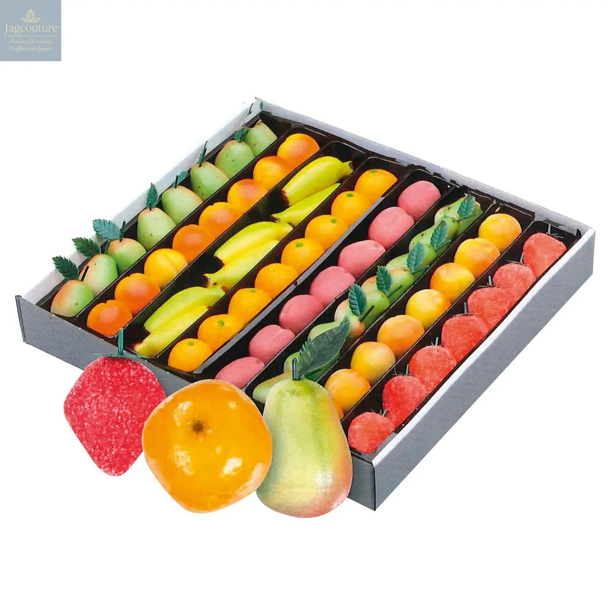 De Luxe Assortment of Handmade 25g Marzipan Fruits