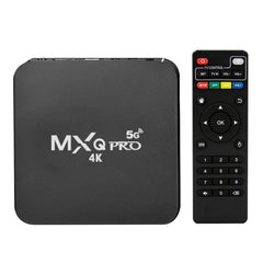 MXQ Pro 5G Reproductor multimedia Full HD de 1280 x 720, 1 GB + 8 GB, placa RK30, Android 7.1 TV Box de cuatro núcleos con control remoto