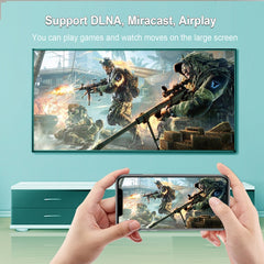 H96 Max V11 4K Smart TV BOX Android 11.0 Media Player with Remote Control, RK3318 Quad-Core 64bit Cortex-A53, RAM: 2GB, ROM: 16GB, Support Dual Band WiFi, Bluetooth, Ethernet, EU Plug, 2GB+16GB