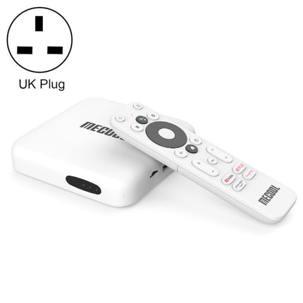 MECOOL KM2 4K Smart TV BOX Android 10.0 Media Player with Remote Control, Amlogic S905X2 Quad Core ARM Cortex A55, RAM: 2GB, ROM: 8GB, Support Bluetooth, HDMI, TF Card, US Plug, KM2