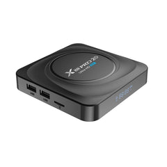 X88 Pro 20 4K Smart TV BOX Android 11.0 Media Player with Infrared Remote Control, RK3566 Quad Core 64bit Cortex-A55 up to 1.8GHz, RAM: 8GB, ROM: 128GB, Support Dual Band WiFi, Bluetooth, Ethernet, EU Plug, 8GB+128GB