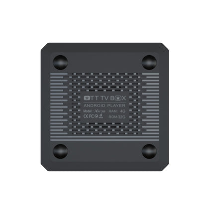 X96 X4 8K Smart TV BOX Android 11.0 Media Player with Remote Control, Amlogic S905X4 Quad Core ARM Cortex A55, RAM: 4GB, ROM: 64GB, Support 100M, Dual Band WiFi, Bluetooth, EU Plug