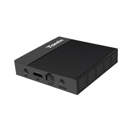 Decodificador de TV inteligente Tanix X4 con Android 11, Amlogic S905X4 de cuatro núcleos, 4 GB + 64 GB, Wifi dual, Bluetooth, 4 GB + 64 GB