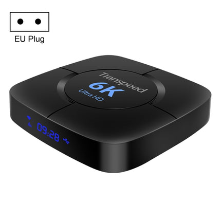 6K UHD Smart TV Box, Android 10.0, Allwinner H616 Quad Core, 2GB+8GB,EU Plug, 2GB+8GB