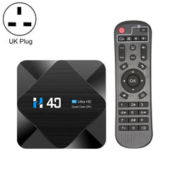 H40 4K Ultra HD Smart TV BOX Android 10.0 Media Player with Remote Control, Quad-core, RAM: 4GB, ROM: 64GB, 4GB+64GB AU Plug H40, 4GB+64GB UK Plug H40, 4GB+64GB US Plug H40, 4GB+64GB EU Plug H40