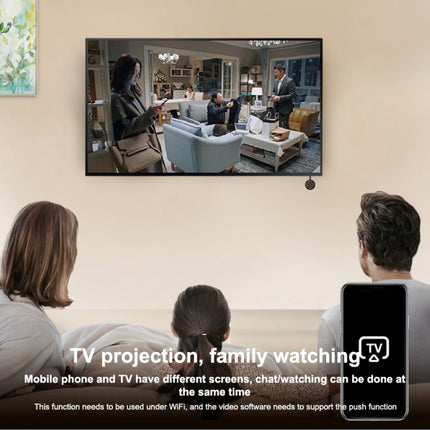 Receptor de pantalla WiFi inalámbrico MiraScreen G2 Airplay Miracast DLNA 1080P HD TV Stick para iPhone, Samsung y otros teléfonos inteligentes Android, G2 2.4GHz