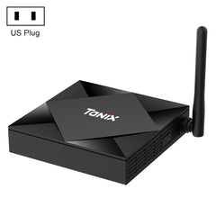 TANIX TX6s 4K Smart TV BOX Android 10 Media Player wtih Remote Control, Quad Core Allwinner H616, RAM: 4GB, ROM: 64GB, 2.4GHz/5GHz WiFi, Bluetooth, AU Plug, 4GB+64GB