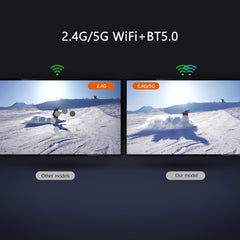 TANIX X96Q Max 4K Smart TV BOX Android 10 Media Player with Remote Control, Quad Core Allwinner H616, RAM: 4GB, ROM: 64GB, 2.4GHz/5GHz WiFi, EU Plug, 4GB+64GB