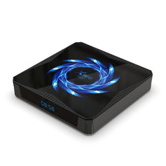TANIX X96Q Max 4K Smart TV BOX Android 10 Media Player with Remote Control, Quad Core Allwinner H616, RAM: 4GB, ROM: 64GB, 2.4GHz/5GHz WiFi, EU Plug, 4GB+64GB