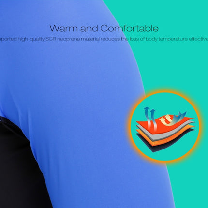 SLINX 1707 Lycra Quick-drying Long-sleeved Sunscreen Full Body Diving Wetsuit for Men