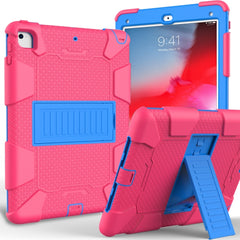 Shockproof Two-color silicone Protection Shell for iPad 9.7(2018) & 9.7(2017) & Air 2, with Holder