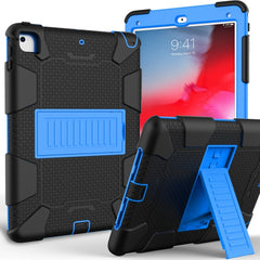 Shockproof Two-color silicone Protection Shell for iPad 9.7(2018) & 9.7(2017) & Air 2, with Holder