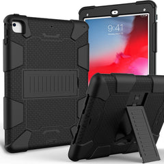 Shockproof Two-color silicone Protection Shell for iPad 9.7(2018) & 9.7(2017) & Air 2, with Holder