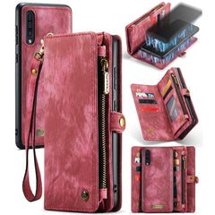 CaseMe-008 Detachable Multifunctional Horizontal Flip Leather Case with Card Slot & Holder & Zipper Wallet & Photo Frame, For Samsung Galaxy A70, For Samaung Galaxy A30S／A50S／A50, For Galaxy S10 5G