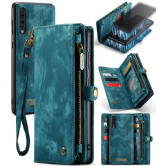 CaseMe-008 Detachable Multifunctional Horizontal Flip Leather Case with Card Slot & Holder & Zipper Wallet & Photo Frame, For Samsung Galaxy A70, For Samaung Galaxy A30S／A50S／A50, For Galaxy S10 5G