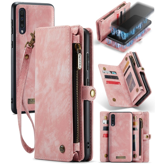 CaseMe-008 Detachable Multifunctional Horizontal Flip Leather Case with Card Slot & Holder & Zipper Wallet & Photo Frame, For Samsung Galaxy A70, For Samaung Galaxy A30S／A50S／A50, For Galaxy S10 5G