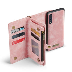 CaseMe-008 Detachable Multifunctional Horizontal Flip Leather Case with Card Slot & Holder & Zipper Wallet & Photo Frame, For Samsung Galaxy A70, For Samaung Galaxy A30S／A50S／A50, For Galaxy S10 5G