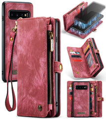 CaseMe-008 Detachable Multifunctional Horizontal Flip Leather Case with Card Slot & Holder & Zipper Wallet & Photo Frame, For Samsung Galaxy A70, For Samaung Galaxy A30S／A50S／A50, For Galaxy S10 5G