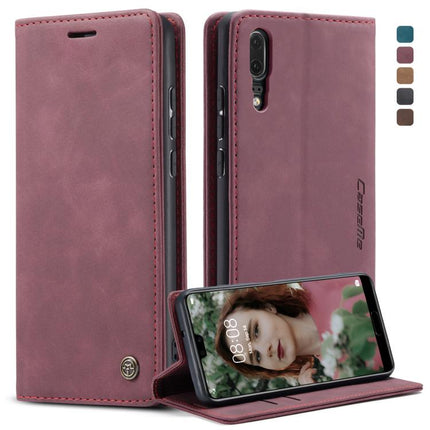 CaseMe-013 Detachable Multifunctional Horizontal Flip Leather Case with Card Slot & Holder & Zipper Wallet & Photo Frame, For Galaxy M10, For Galaxy M20, For Galaxy S10 5G, For Huawei P20