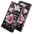 For Google Pixel 3a / Black-ground Pink Flower