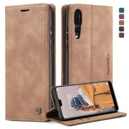 CaseMe-013 Detachable Multifunctional Horizontal Flip Leather Case with Card Slot & Holder & Zipper Wallet & Photo Frame for Huawei P20 Pro, For Huawei P20 Pro