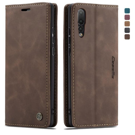 CaseMe-013 Detachable Multifunctional Horizontal Flip Leather Case with Card Slot & Holder & Zipper Wallet & Photo Frame for Huawei P20 Pro, For Huawei P20 Pro