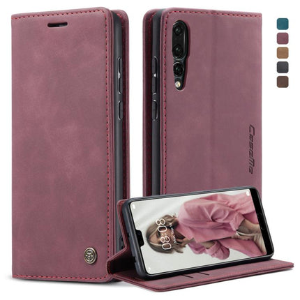 CaseMe-013 Detachable Multifunctional Horizontal Flip Leather Case with Card Slot & Holder & Zipper Wallet & Photo Frame for Huawei P20 Pro, For Huawei P20 Pro
