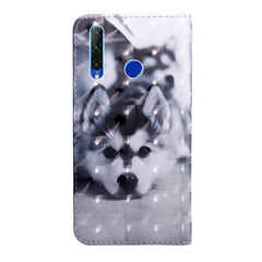 3D Coloured Drawing Pattern Horizontal Flip Leather Case with Holder & Card Slots & Wallet & Lanyard, for Huawei Honor 20 Lite, for Huawei P20 Lite 2019 / Nova 5i