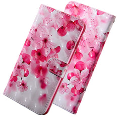 3D Coloured Drawing Pattern Horizontal Flip Leather Case with Holder & Card Slots & Wallet & Lanyard, for Galaxy M40, for LG K50 / Q60