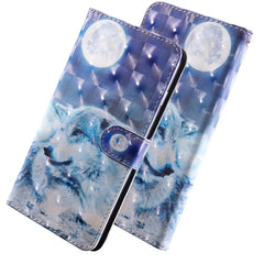 3D Coloured Drawing Pattern Horizontal Flip Leather Case with Holder & Card Slots & Wallet & Lanyard, for Galaxy M40, for LG K50 / Q60