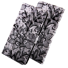 3D Coloured Drawing Pattern Horizontal Flip Leather Case with Holder & Card Slots & Wallet & Lanyard, for Galaxy M40, for LG K50 / Q60