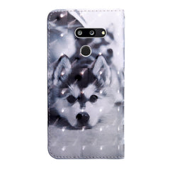 3D Coloured Drawing Pattern Horizontal Flip Leather Case with Holder & Card Slots & Wallet & Lanyard