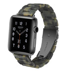 For Apple Watch Series 4 40mm & Series 3 & 2 & 1 38mm / Dumb Army Green