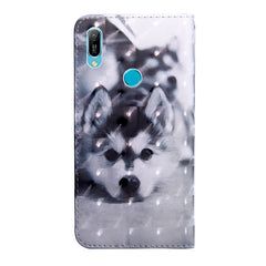 3D Painting Pattern Coloured Drawing Horizontal Flip TPU + PU Leather Case with Holder & Card Slots & Wallet