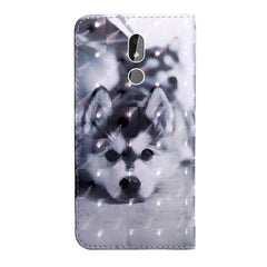 3D Painting Pattern Coloured Drawing Horizontal Flip TPU + PU Leather Case with Holder & Card Slots & Wallet, For Nokia 3.2, For Nokia 4.2