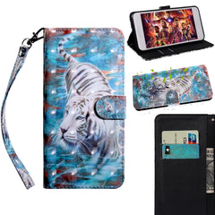 3D Painting Pattern Coloured Drawing Horizontal Flip TPU + PU Leather Case with Holder & Card Slots & Wallet, For iPhone 6 / 6S, For iPhone 6 Plus, For iPhone 7 / 8