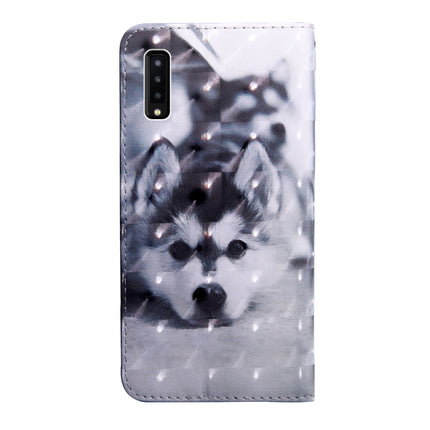 3D Painting Pattern Coloured Drawing Horizontal Flip TPU + PU Leather Case with Holder & Card Slots & Wallet, For Samsung Galaxy A7 (2018), For Samsung Galaxy A8 (2018)
