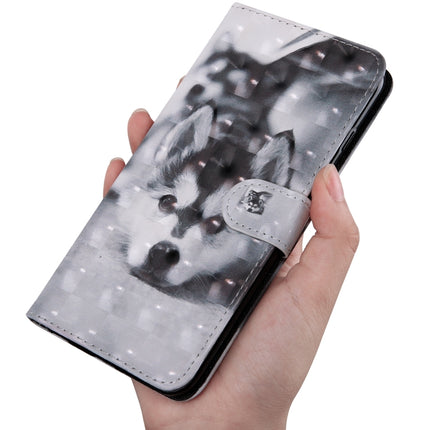 3D Painting Pattern Coloured Drawing Horizontal Flip TPU + PU Leather Case with Holder & Card Slots & Wallet, For Samsung Galaxy J4+, For Samsung Galaxy J4 (EU version)