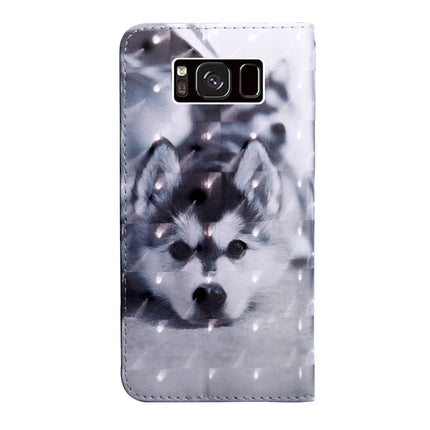 3D Painting Pattern Coloured Drawing Horizontal Flip TPU + PU Leather Case with Holder & Card Slots & Wallet, For Samsung Galaxy S8+, For Samsung Galaxy S9