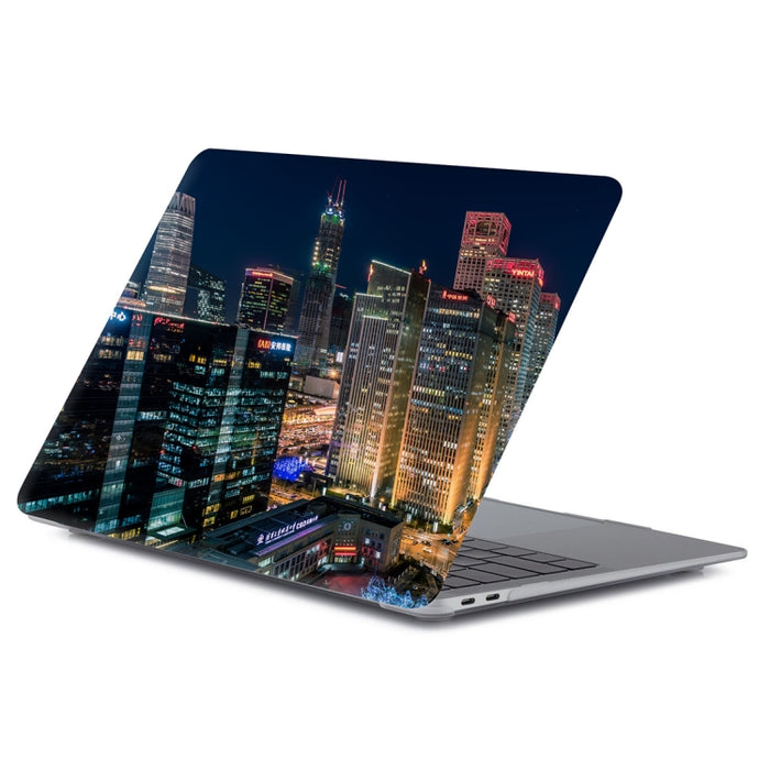 Printing Matte Laptop Protective Case for MacBook Pro 15.4 inch A1990 (2018) / A1707 (2016 - 2017)