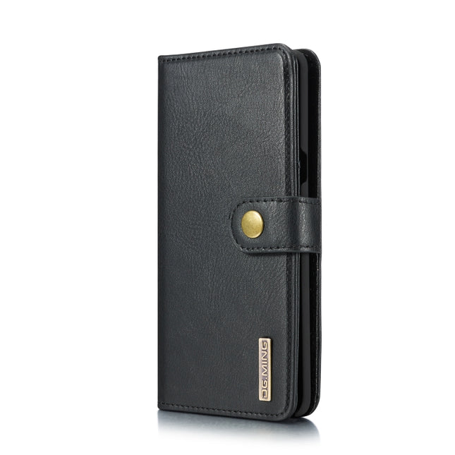 DG.MING Crazy Horse Texture Flip Detachable Magnetic Leather Case with Holder & Card Slots & Wallet