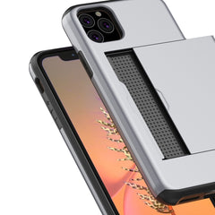 Shockproof Rugged Armor Protective Case with Card Slot, For iPhone 11 Pro, for iPhone 11 Pro, For iPhone 11 Pro Max, for iPhone 11 Pro Max