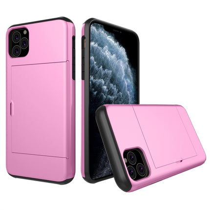 Shockproof Rugged Armor Protective Case with Card Slot, For iPhone 11 Pro