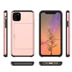 Shockproof Rugged Armor Protective Case with Card Slot, For iPhone 11, for iPhone 11, For Galaxy Note 10, for Galaxy Note 10