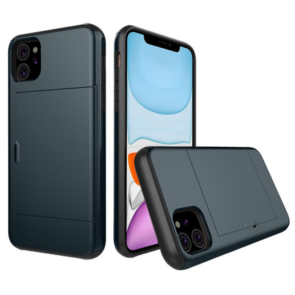 Shockproof Rugged Armor Protective Case with Card Slot, For iPhone 11 Pro Max, For iPhone 11