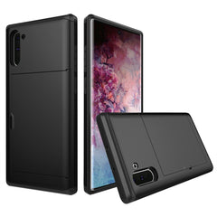 Shockproof Rugged Armor Protective Case with Card Slot, For iPhone 11, for iPhone 11, For Galaxy Note 10, for Galaxy Note 10