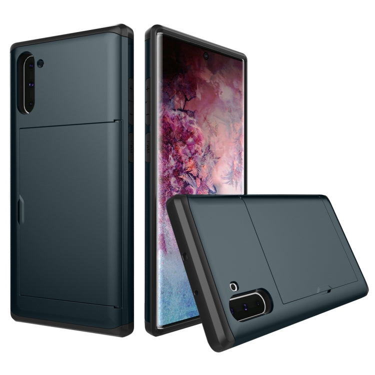 Funda protectora resistente a prueba de golpes con ranura para tarjetas, para iPhone 11, para iPhone 11, para Galaxy Note 10, para Galaxy Note 10