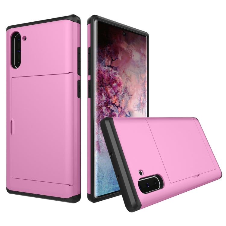 Funda protectora resistente a prueba de golpes con ranura para tarjetas, para iPhone 11, para iPhone 11, para Galaxy Note 10, para Galaxy Note 10
